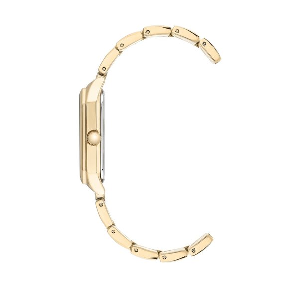 Octagonal Shaped Metal Bracelet Watch - Picture 3 of 7